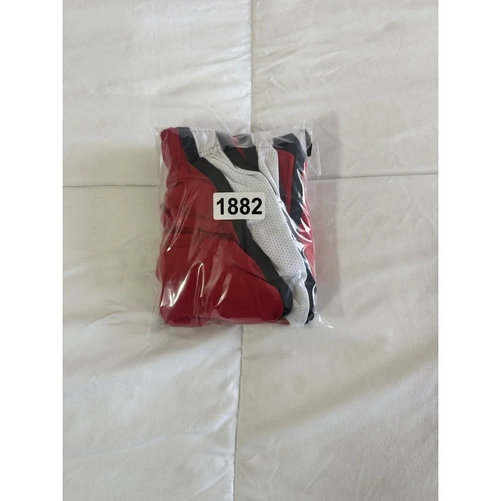 Nike Dri-Fit Women's Running Shorts Size Medium Lined Red, Small Flaw, 3